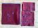 Vintage tablecloth and its 4 embroidered napkins AP - 132x150cm - cotton