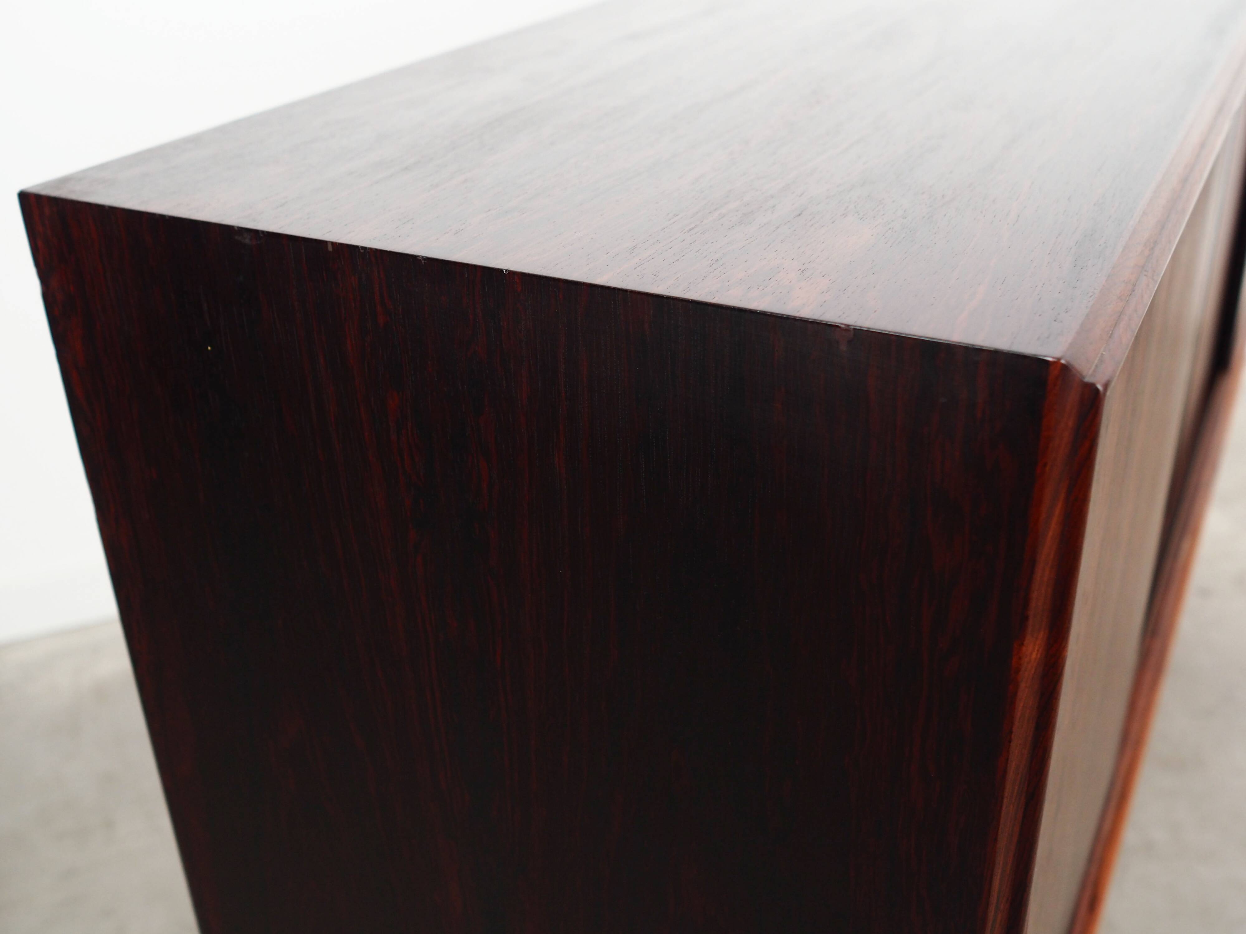 Rosewood highboard, Danish design, 1960s, designer: E.W. Bach