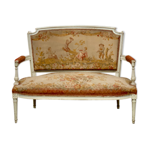 banquette style louis - xvi