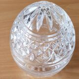 Crystal d'Arques candy dish egg