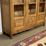 1950s school library in chestnut wood