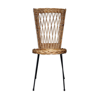 vintage rattan chair