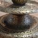Pair of candlesticks in bronze India 19th