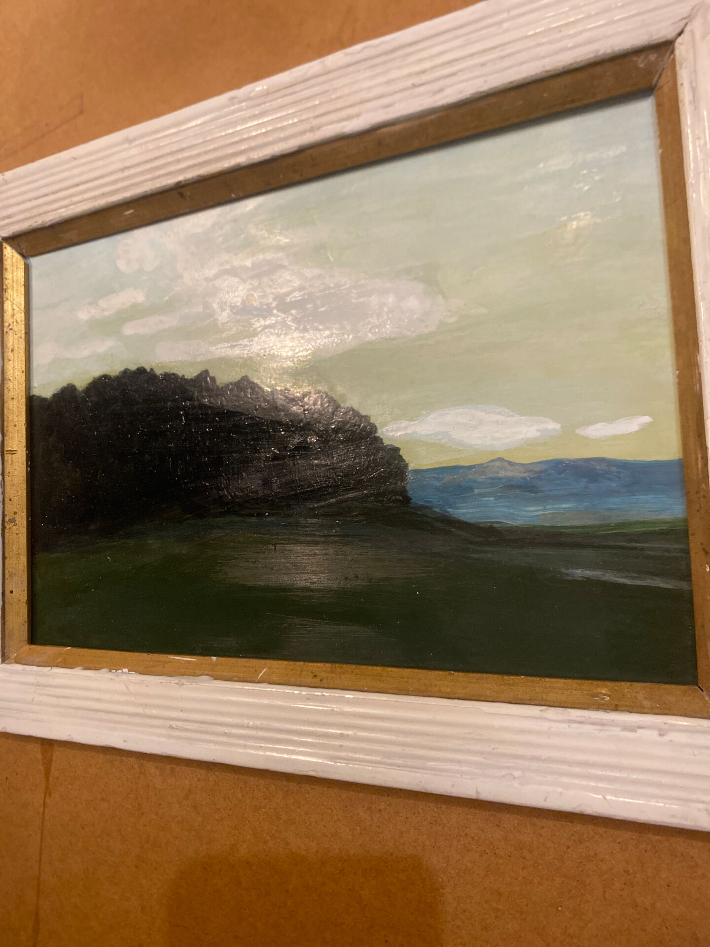 Peinture de forêt - huile originale