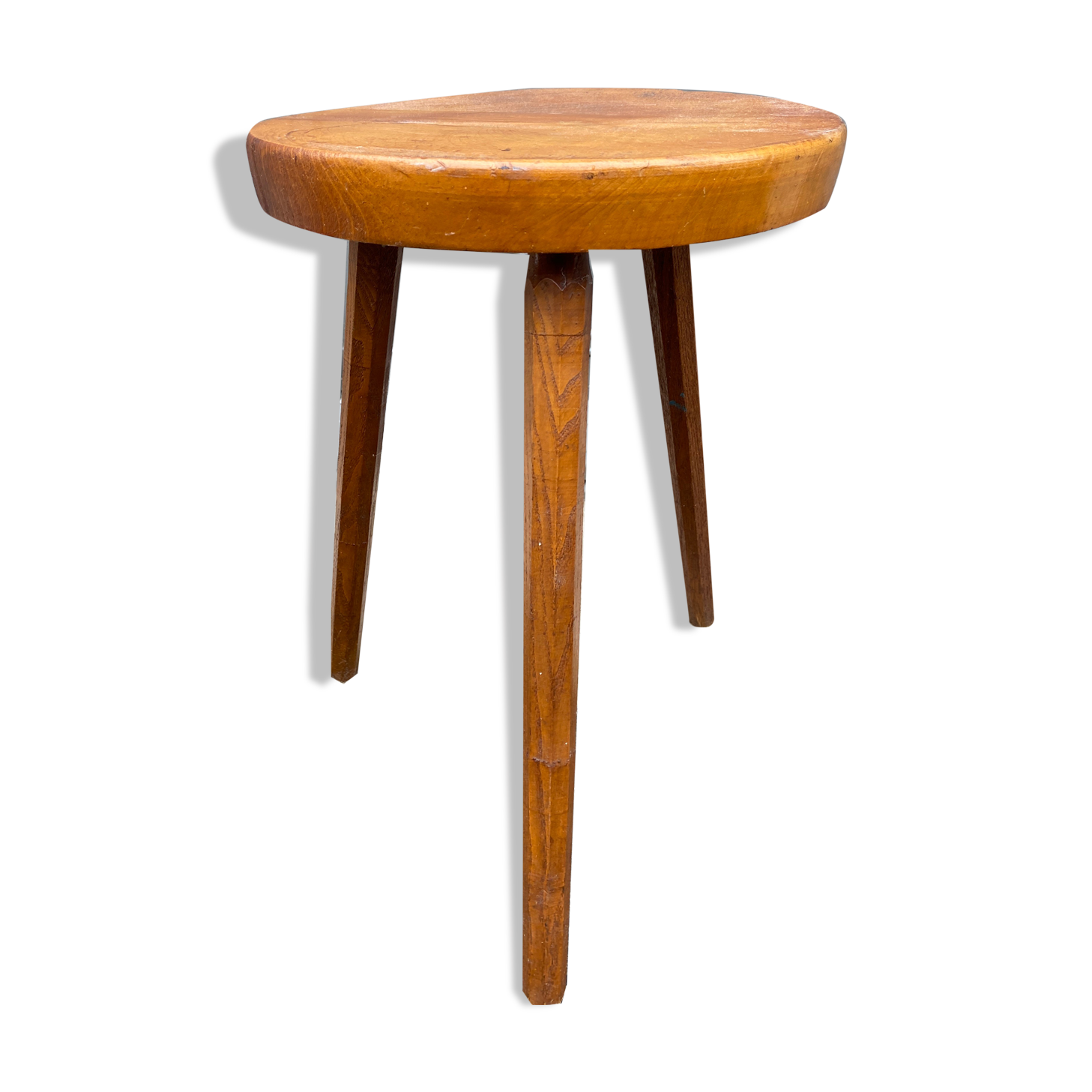 Scandinavian stool vintage tripod plant holder midcentury 50s