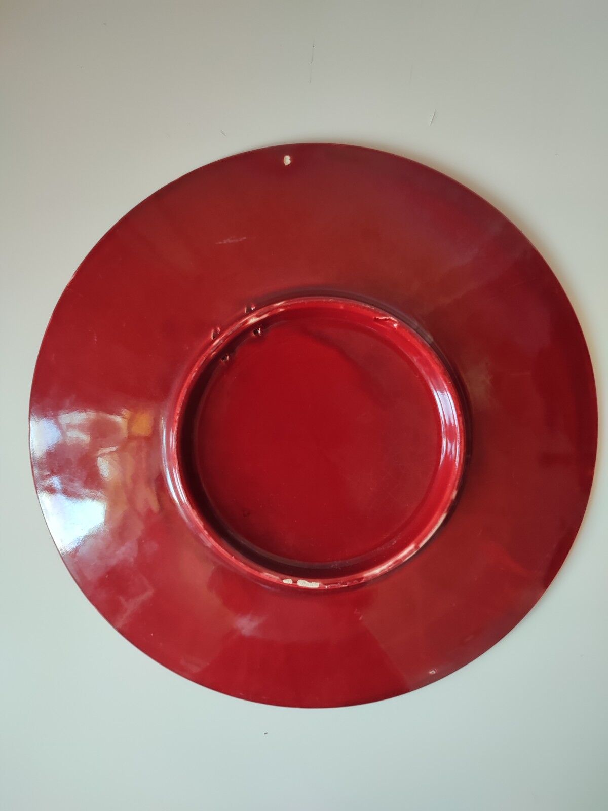 Plat céramique art déco