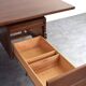 Mid-Century Large American Walnut Executive Desk