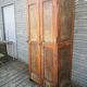 Coat rack cloakroom, Vintage wooden wardrobe