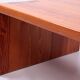 Brutalist Pine wood French coffee table, 1970 France