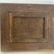 Oil on canvas "Animated landscape" wooden frame and gilded stucco 19th century