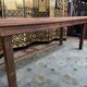 Solid oak farmhouse table