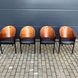 4x originaux chaises Costes Philippe Starck Aleph Driade