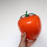 Orange ice bucket, vintage