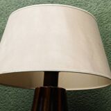 Vintage ceramic lamp, twisted base