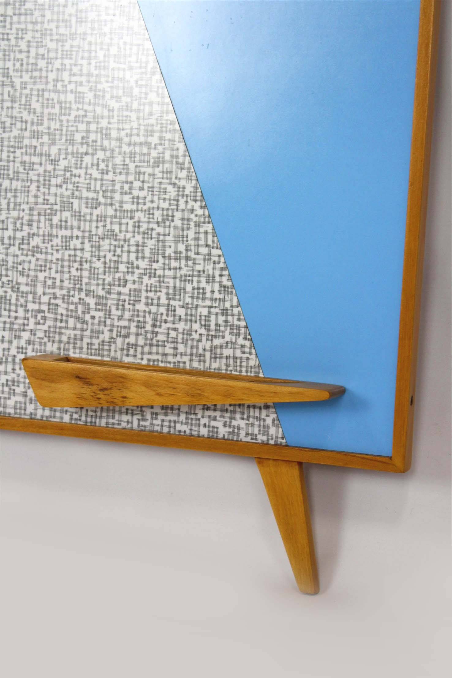 Vintage Geometric Coat Rack from Drevokov Blatna, 1972