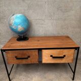 Industrial coffee table / console