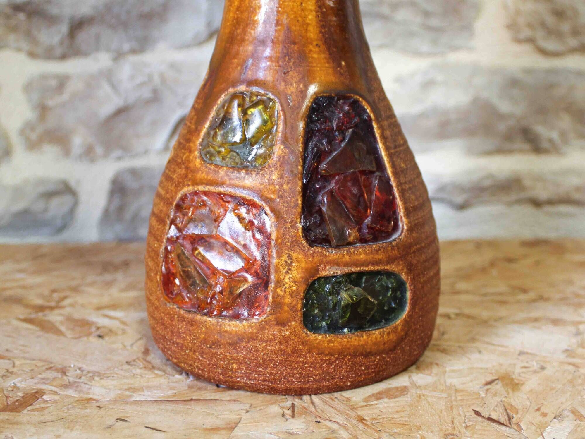 Ceramic and resin lamp - Accolay