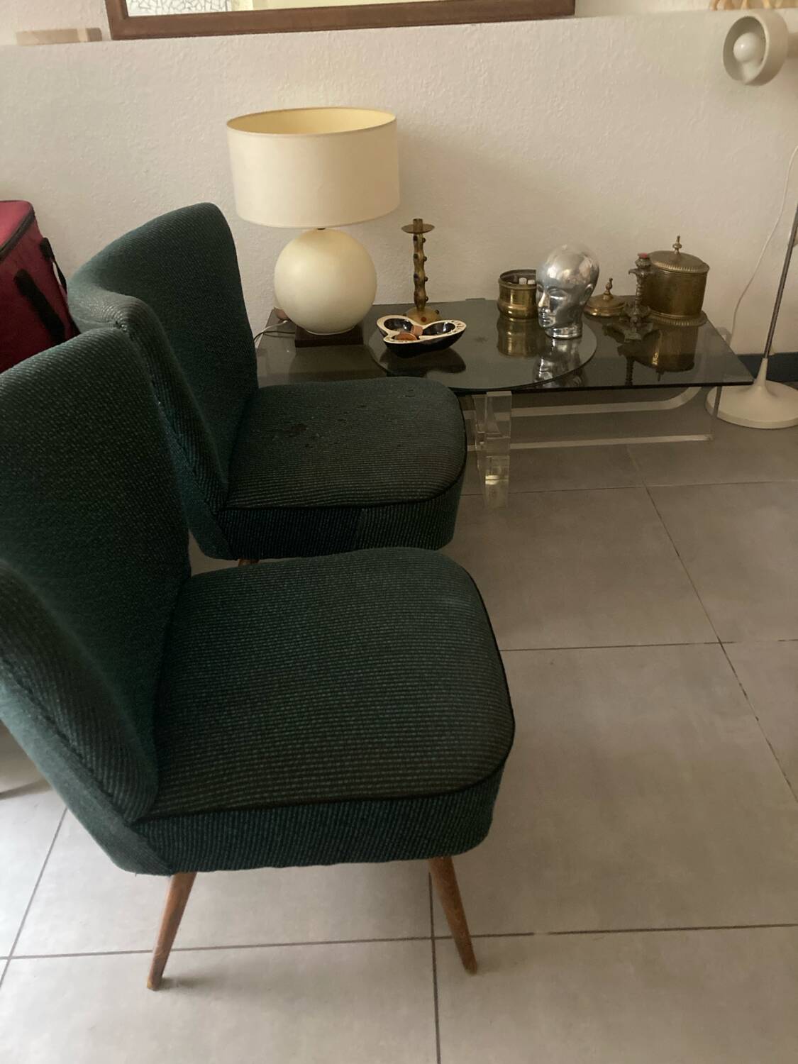Paire Fauteuil cocktail
