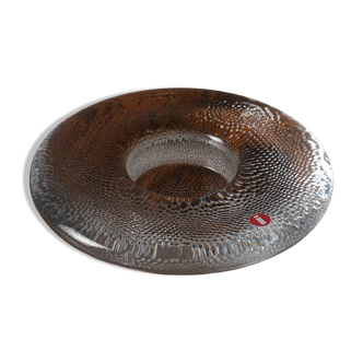 Bougeoir Iittala Nappi, Markku Salo, verre clair, Finlande, neuf en boîte