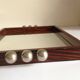Art deco mirror plateau