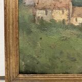 Signed landscape painting