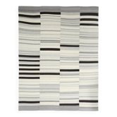 10x13 Kilim Gray, Beige, Black Modern Turkish Kilim Rug, 294x384Cm