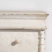 Commode ancienne blanche (c.1900) #18