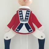 Wooden articulated puppet