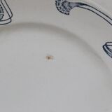 Set of 6 flat plates, Onnaing, Algéciras model
