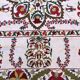Suzani silk carpet 115x173cm
