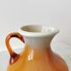 Vase vintage : verre Prokuplje fait à la main, Yougoslavie