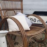Ensemble de jardin en rotin
