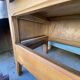 Art Deco wardrobe with oval mirror
