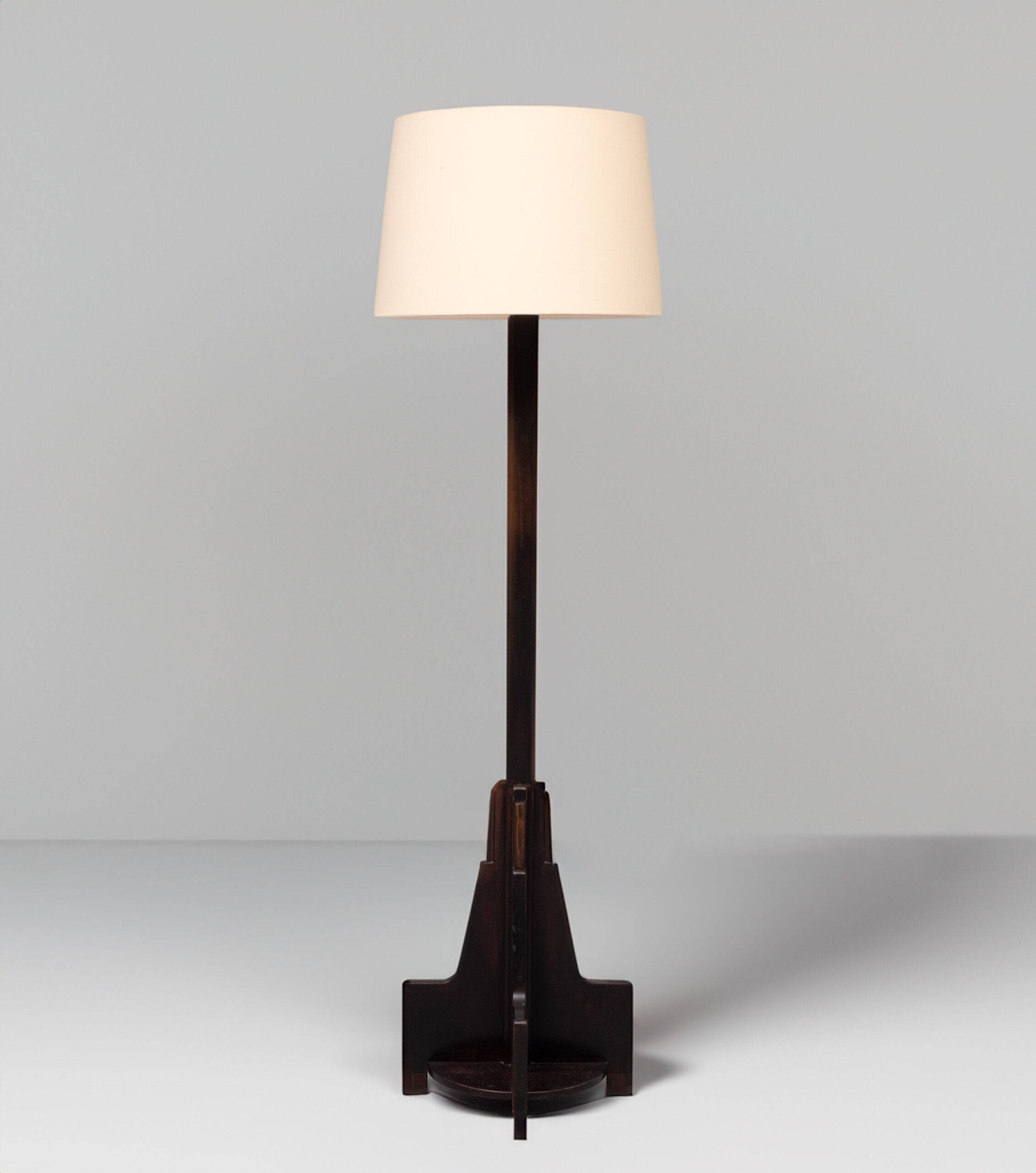 Dutch Art Deco Amsterdam School Floor Lamp 1920/30s