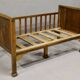 Louis Philippe walnut children's bed