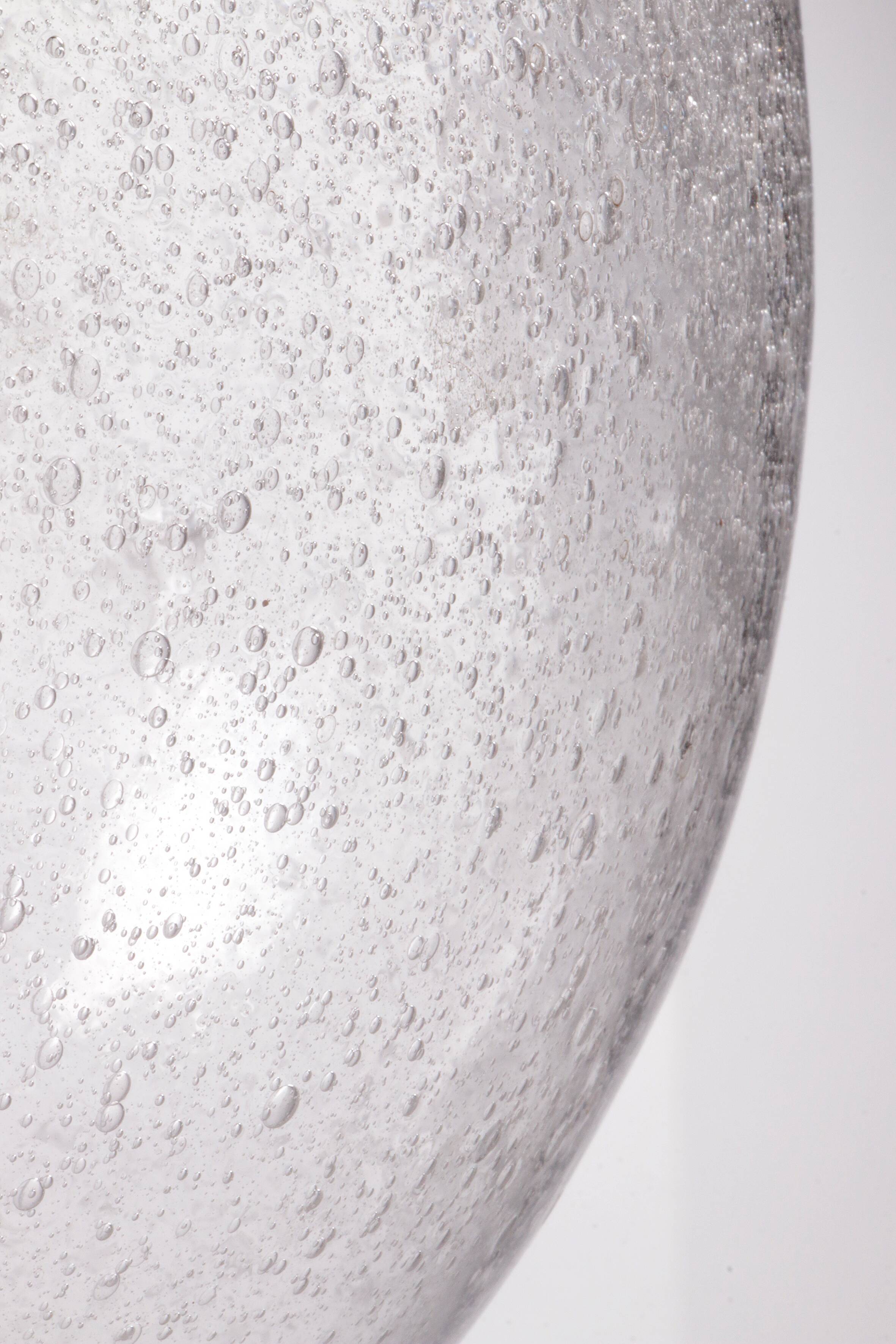 Set Hanging lamps by Glashutte Limburg Model Drop, 1970 Germany.