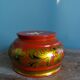 Khokhloma Russian handicraft painted wooden bowls
