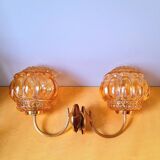 Bubble wall lights Helena Tynell, 1970.