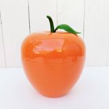 Vintage orange Somm ice cube 70's icon
