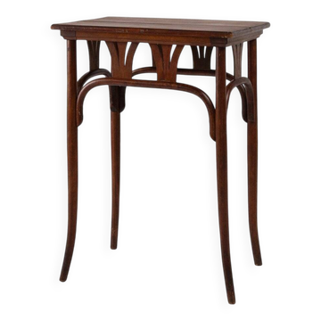 Art Nouveau Side Table in Bentwood by J. & J. Kohn, Austria ca.  1890