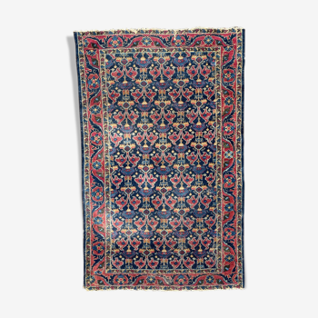Ancient Persian mahal carpet 102x162 cm