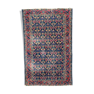 Ancient Persian mahal carpet 102x162 cm
