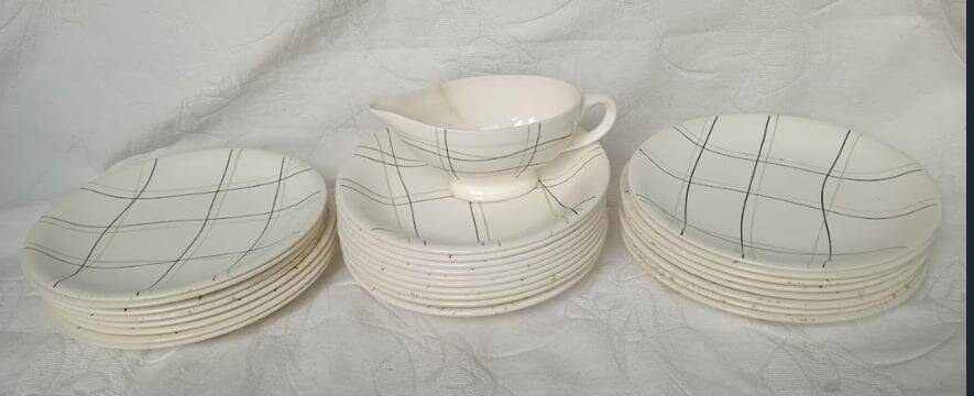 Vintage Salins service – Sortilège model – 1960s–70s –