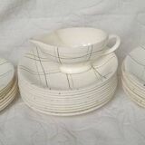 Vintage Salins service – Sortilège model – 1960s–70s –