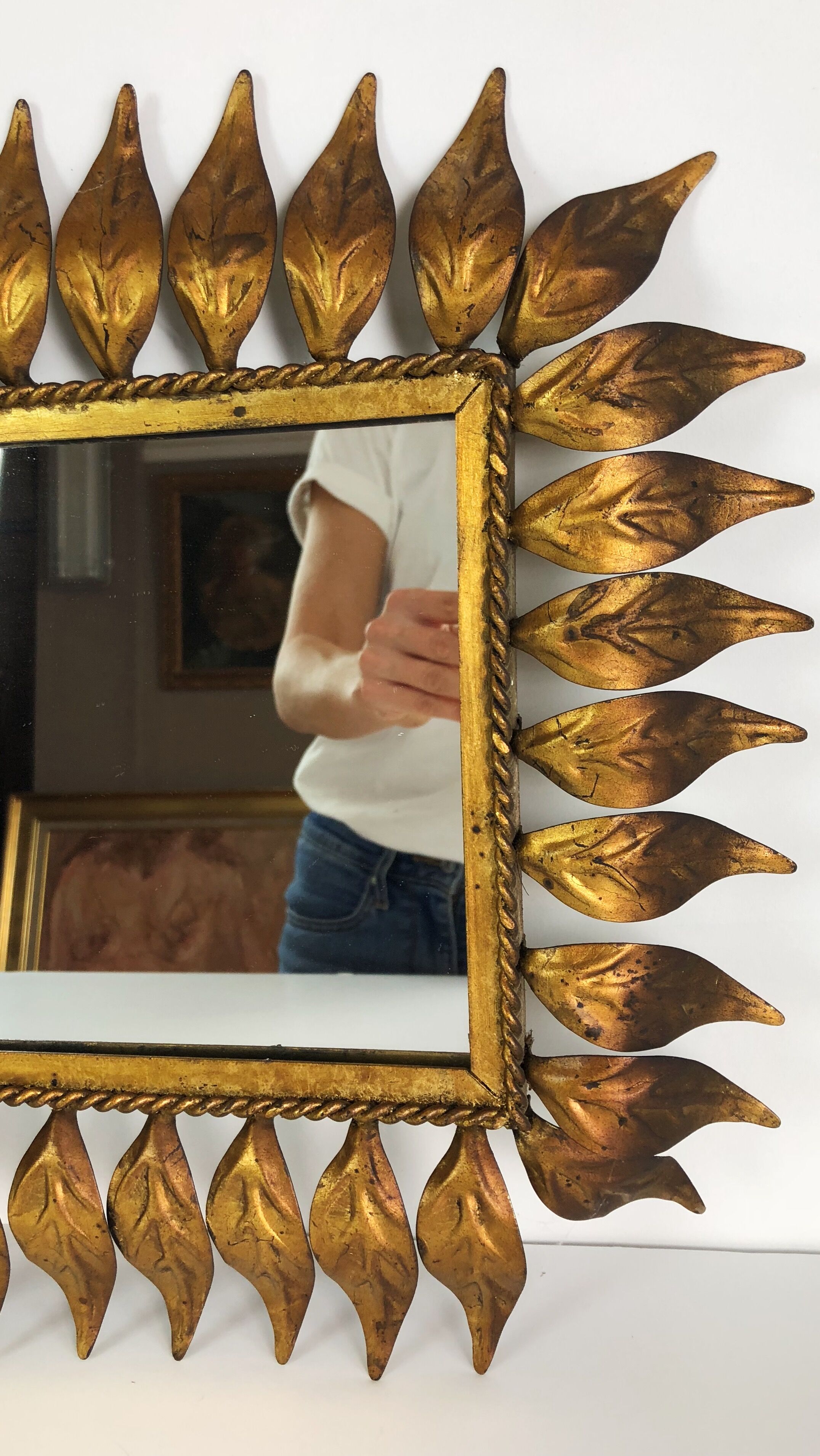 Mirror years 70 - 37x55cm