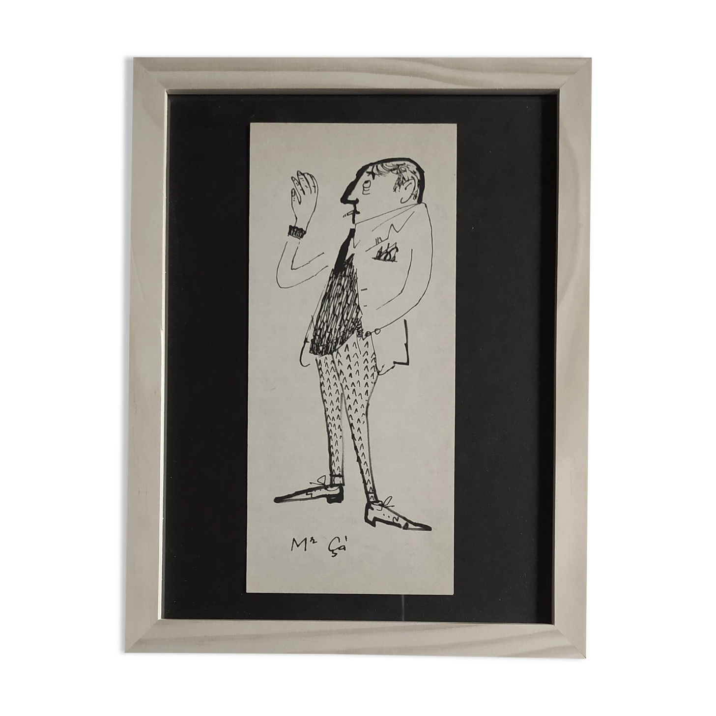 Harmful illustration from 1962 (family series) "Mr. That"