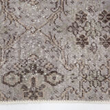 Tapis turc gris affligé 206x114cm