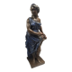 Plaster female sculpture 90cm H