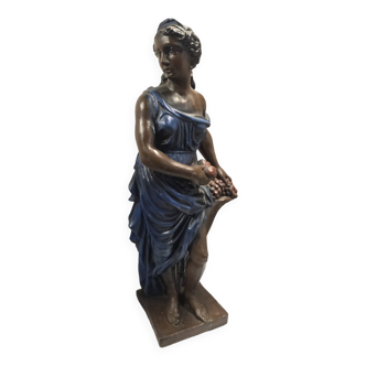 Plaster female sculpture 90cm H