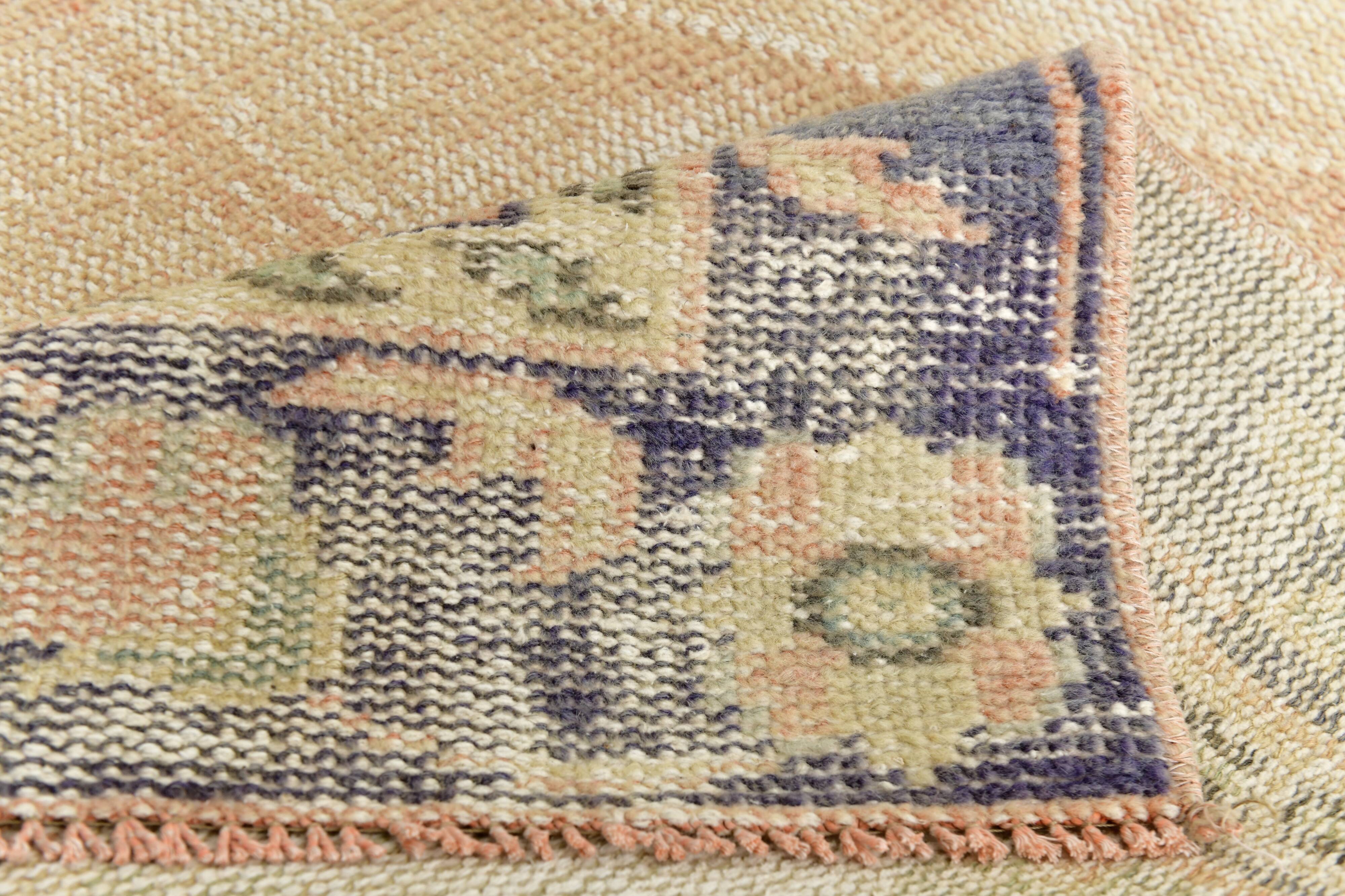 Rugs For Living Room Peach & Cream Vintage Rug,168x250Cm